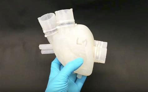 testing a soft artificial heart|silicone heart testing.